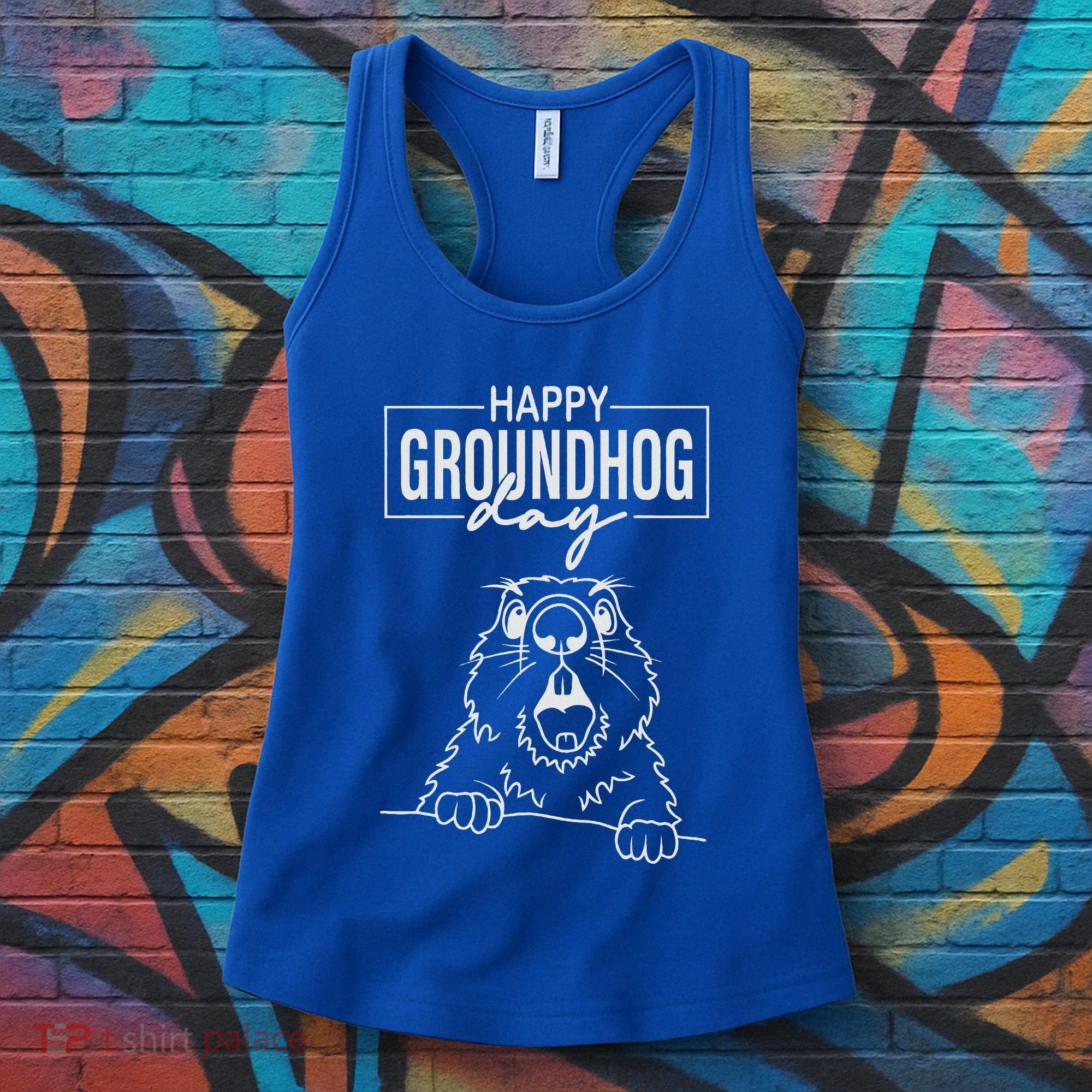 Happy Groundhog Day Women's Tank Top