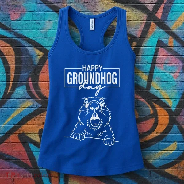 Happy Groundhog Day Women's Tank Top