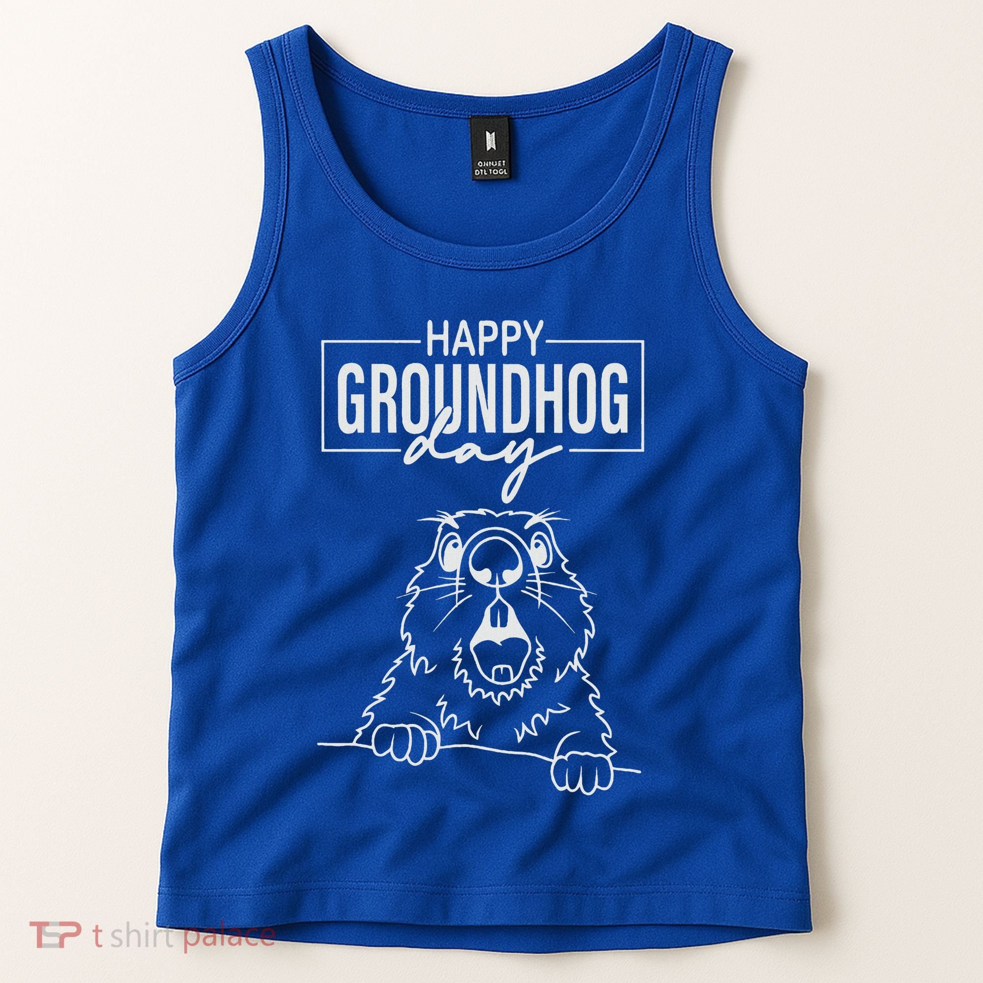 Happy Groundhog Day Tank Top