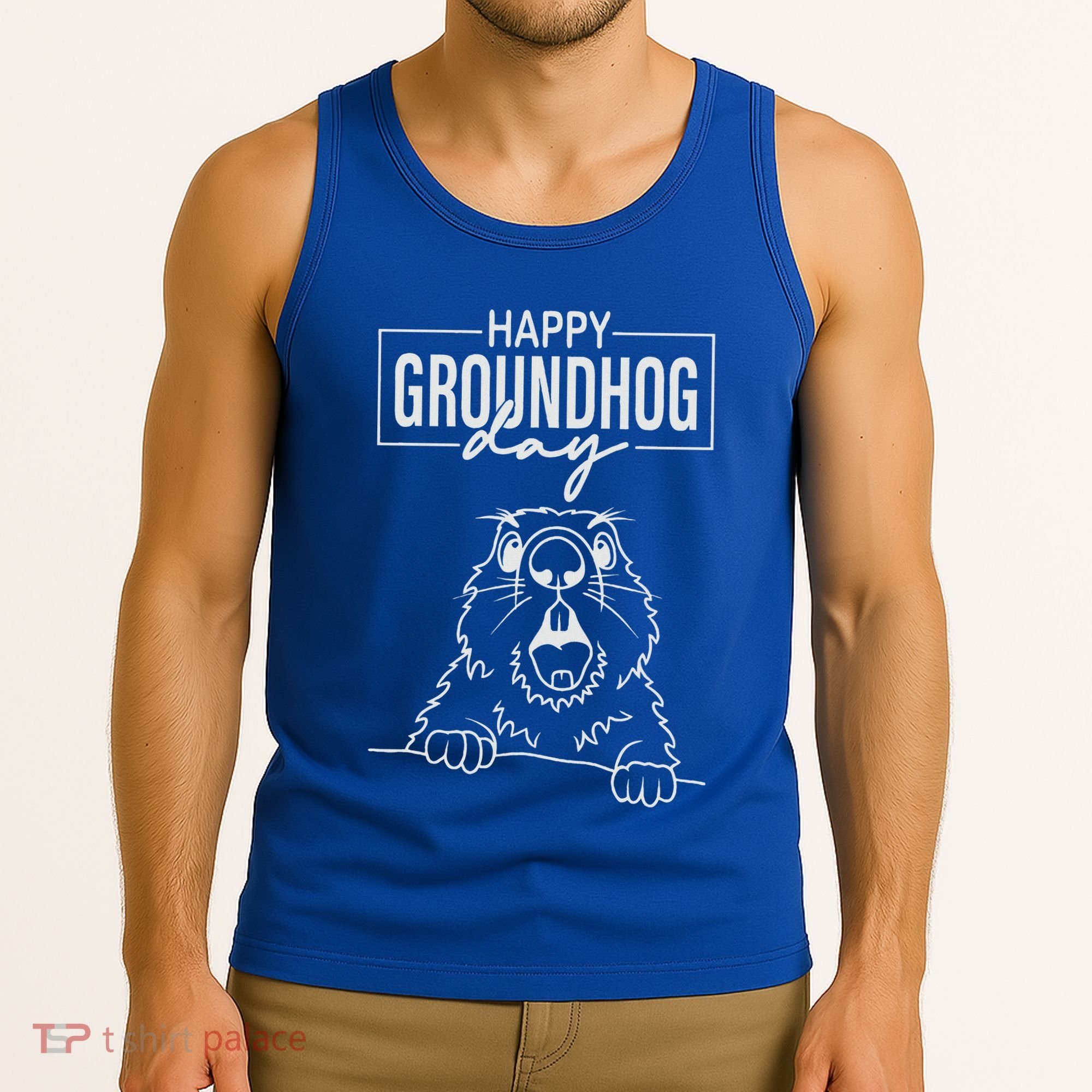 Happy Groundhog Day Tank Top