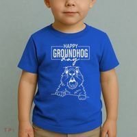 Happy Groundhog Day Toddler T-Shirt thumb 2