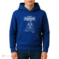 Happy Groundhog Day Kids Hoodie thumb 4
