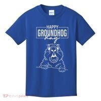 Happy Groundhog Day Kids T-Shirt thumb 0