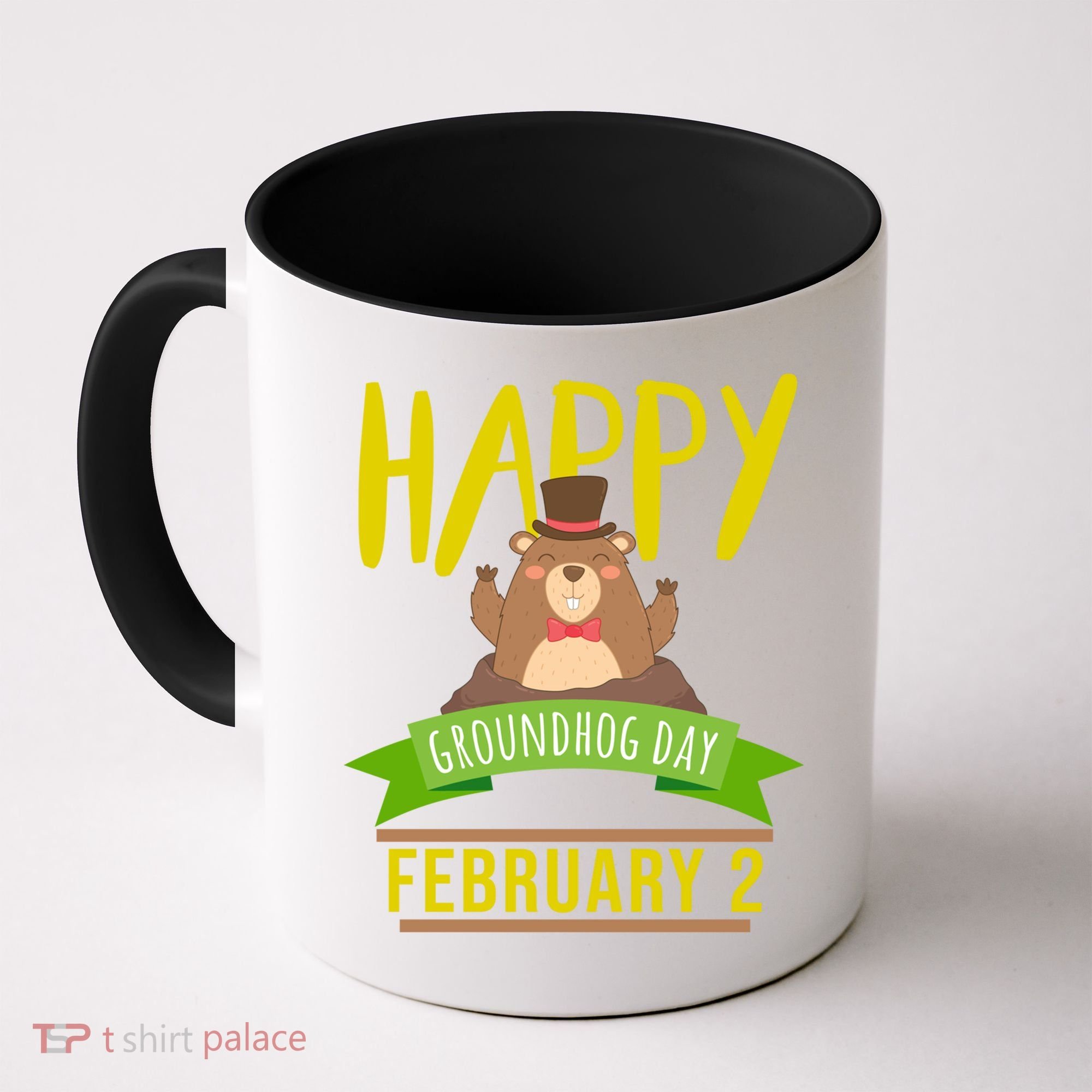 Happy Groundhog Day Respect The Groundhog Gift Coffee Mug
