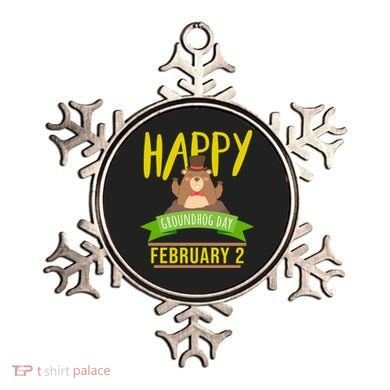 Happy Groundhog Day Respect The Groundhog Gift Ornament