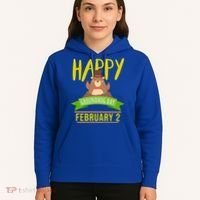 Happy Groundhog Day Respect The Groundhog Gift Hoodie thumb 5