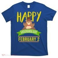 Happy Groundhog Day Respect The Groundhog Gift T-Shirt thumb 0