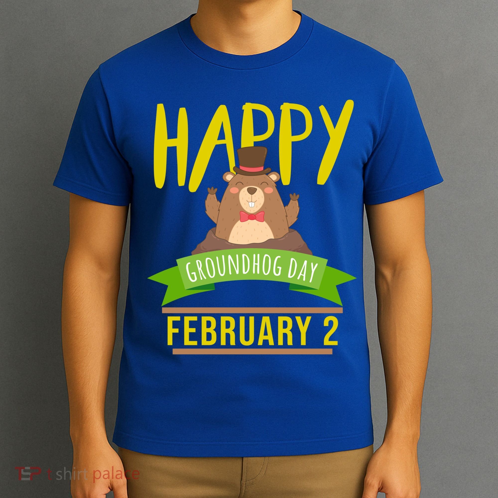 Happy Groundhog Day Respect The Groundhog Gift T-Shirt