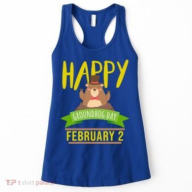 Happy Groundhog Day Respect The Groundhog Gift Women's Tank Top