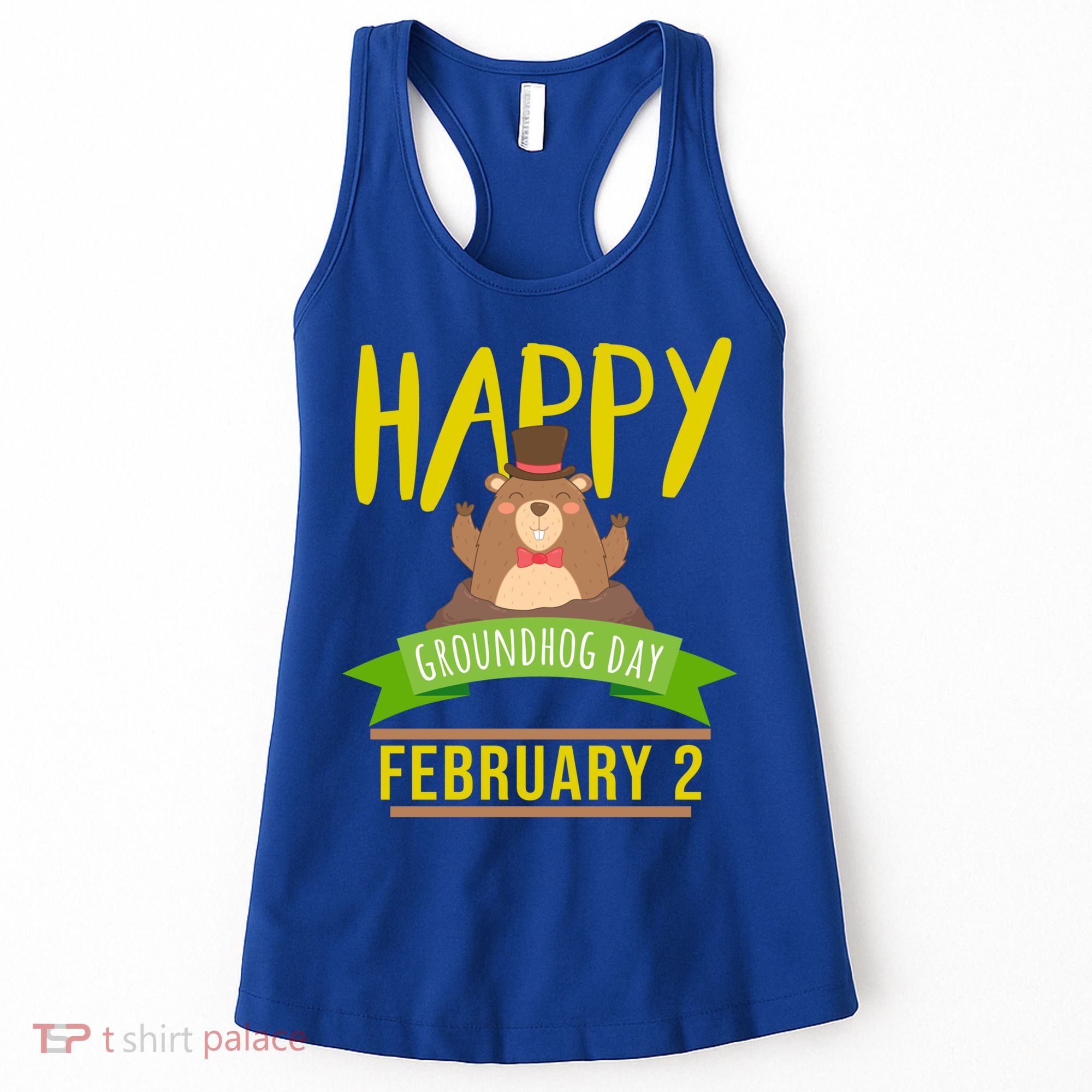 Happy Groundhog Day Respect The Groundhog Gift Women's Tank Top