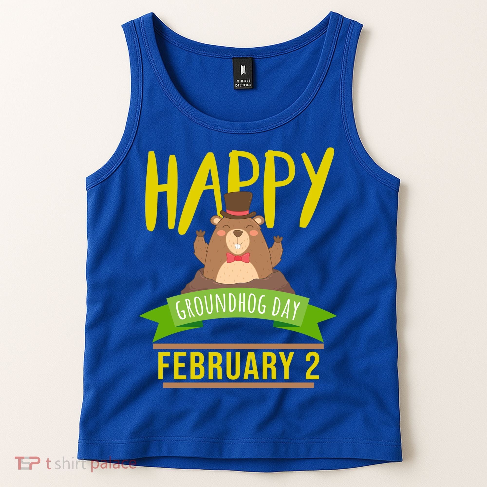 Happy Groundhog Day Respect The Groundhog Gift Tank Top