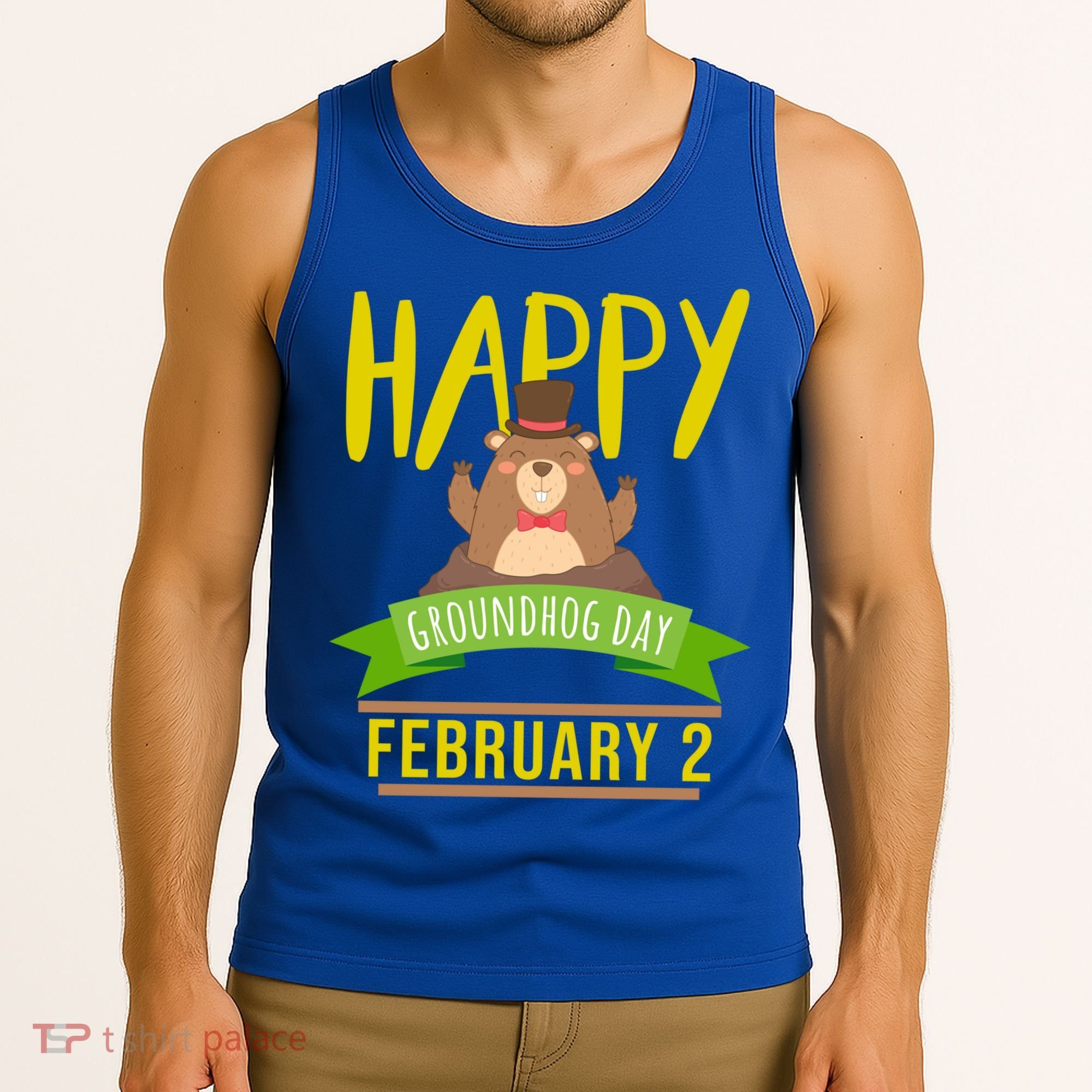 Happy Groundhog Day Respect The Groundhog Gift Tank Top