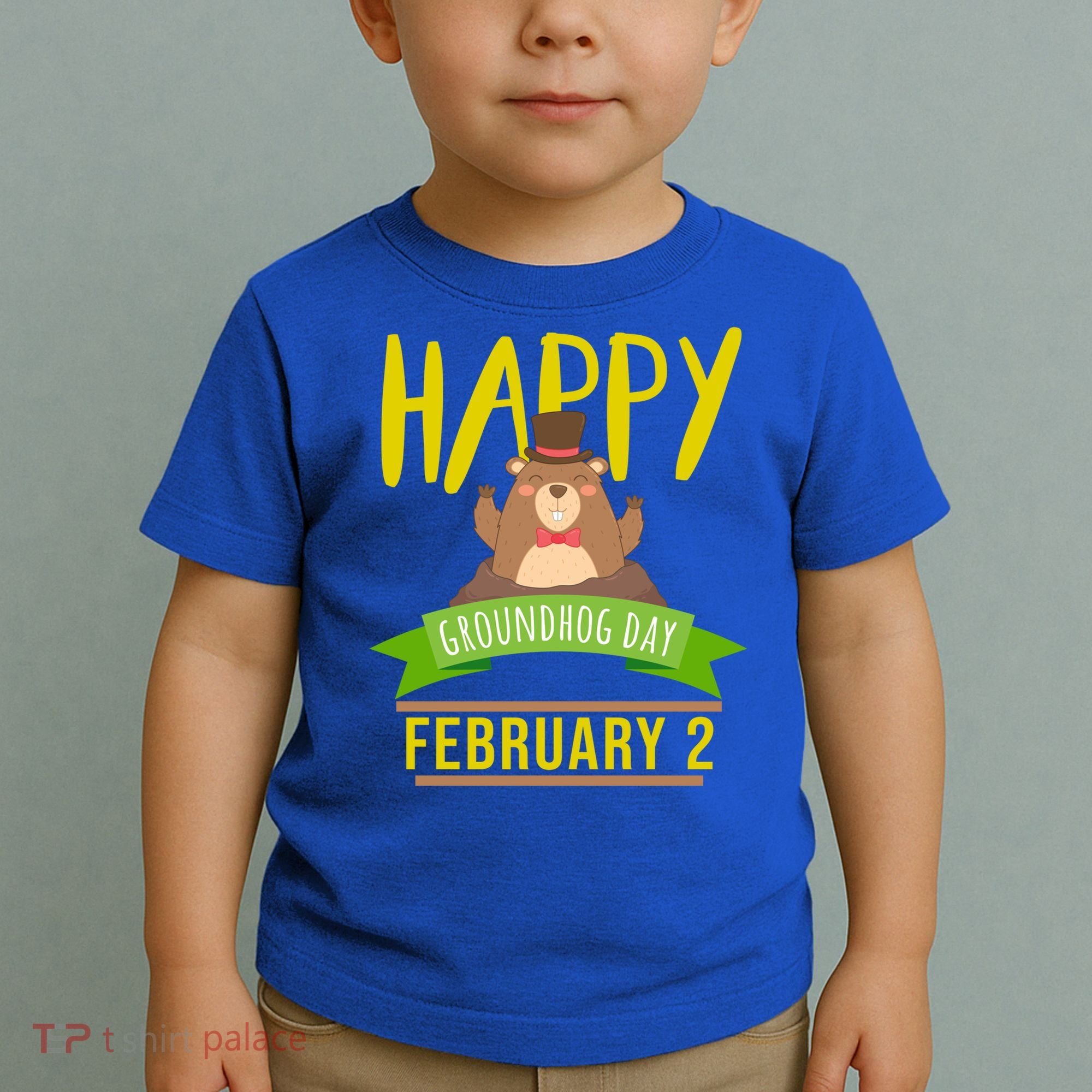 Happy Groundhog Day Respect The Groundhog Gift Toddler T-Shirt