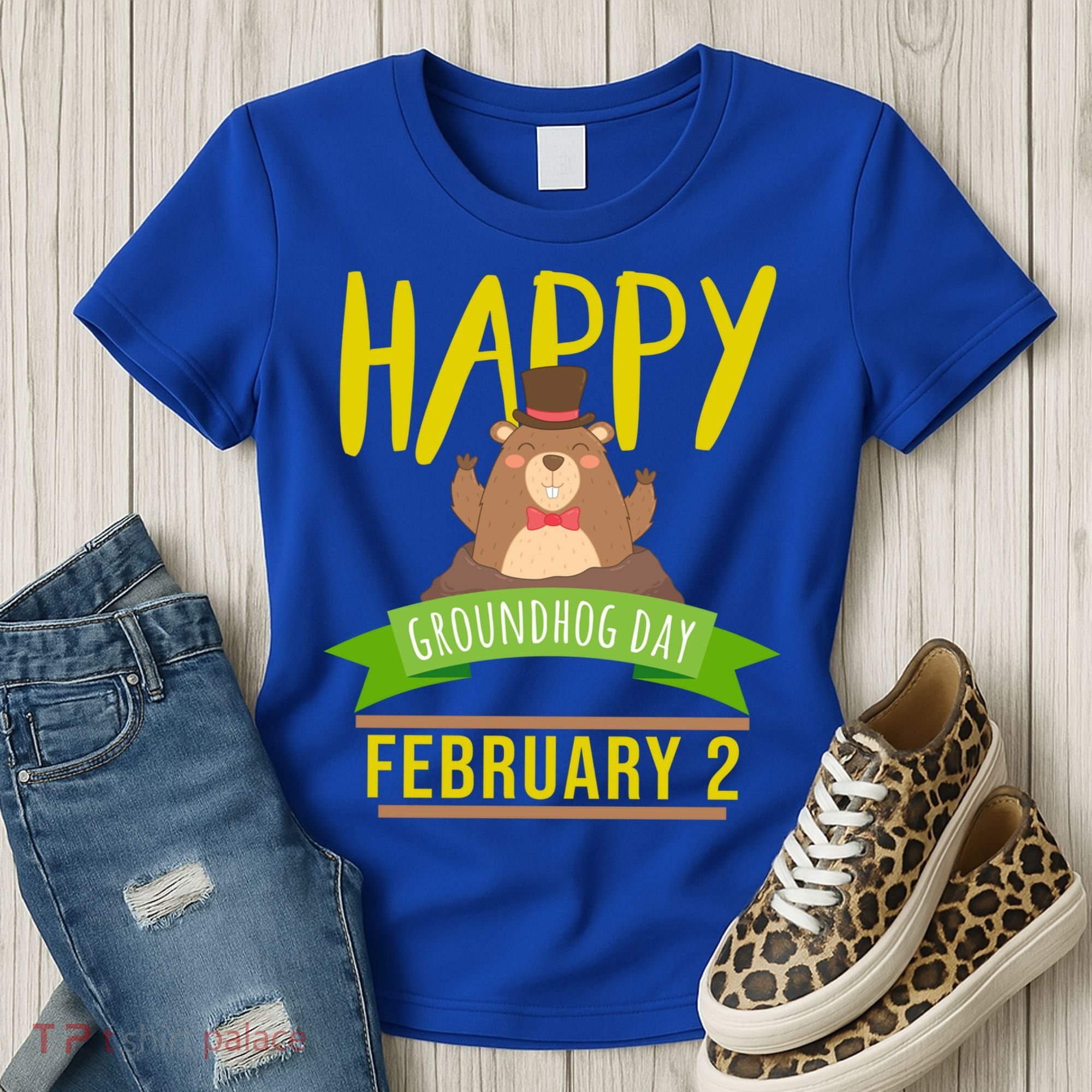 Happy Groundhog Day Respect The Groundhog Gift Women's T-Shirt