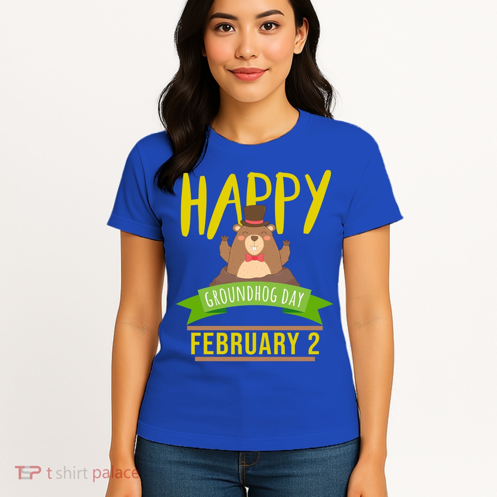 Happy Groundhog Day Respect The Groundhog Gift Women's T-Shirt