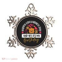 Happy Groundhog Day And Yes Its My Birthday Ornament thumb 0