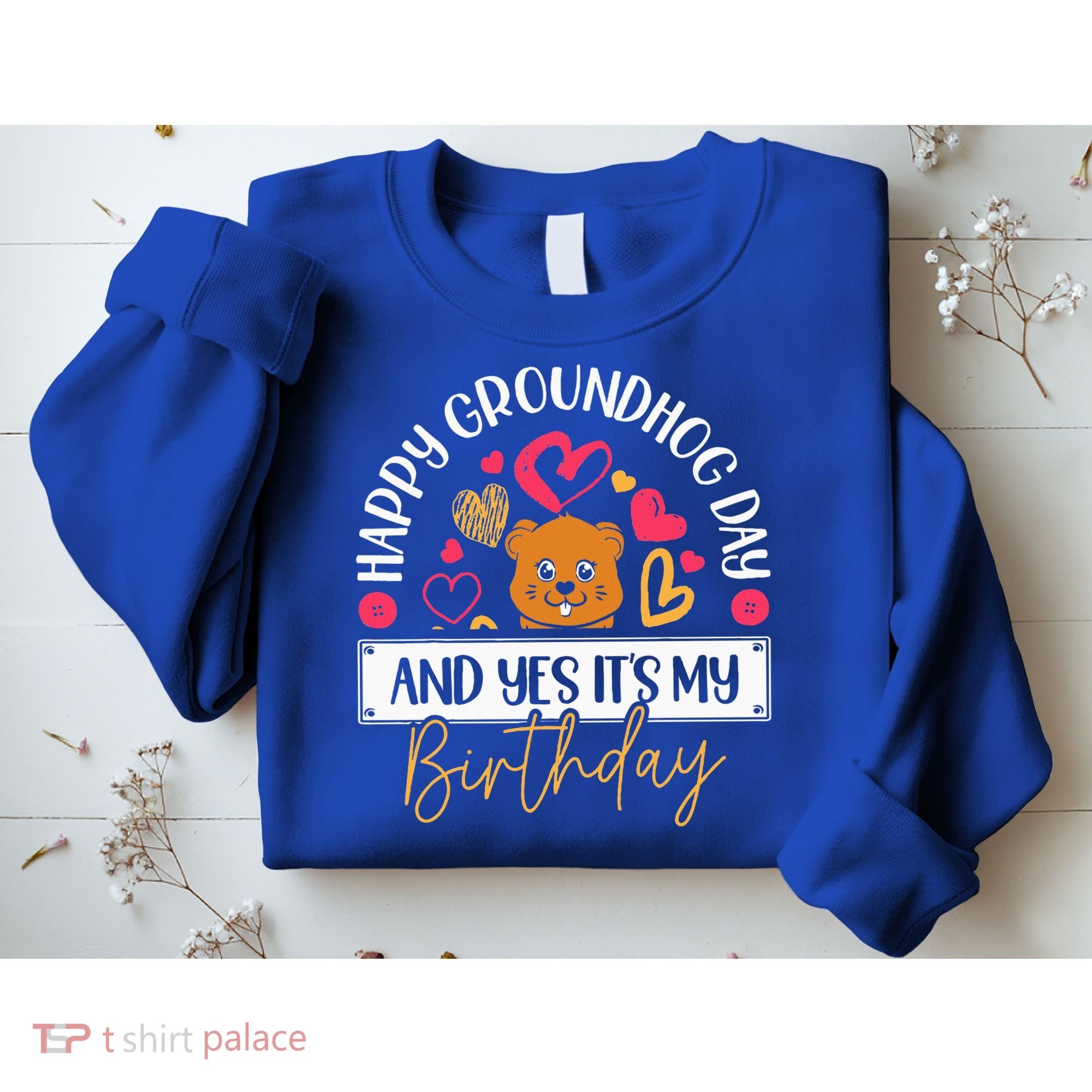 Happy Groundhog Day And Yes Its My Birthday Sweatshirt