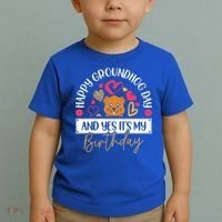 Happy Groundhog Day And Yes Its My Birthday Toddler T-Shirt thumb 2