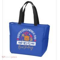 Happy Groundhog Day And Yes Its My Birthday Tote Bag thumb 3