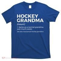 Hockey Grandma Definition Vintage Proud Hockey T-Shirt thumb 0