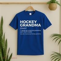 Hockey Grandma Definition Vintage Proud Hockey T-Shirt thumb 2