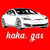 Haha Gas Electric Car Mousepad thumb 1