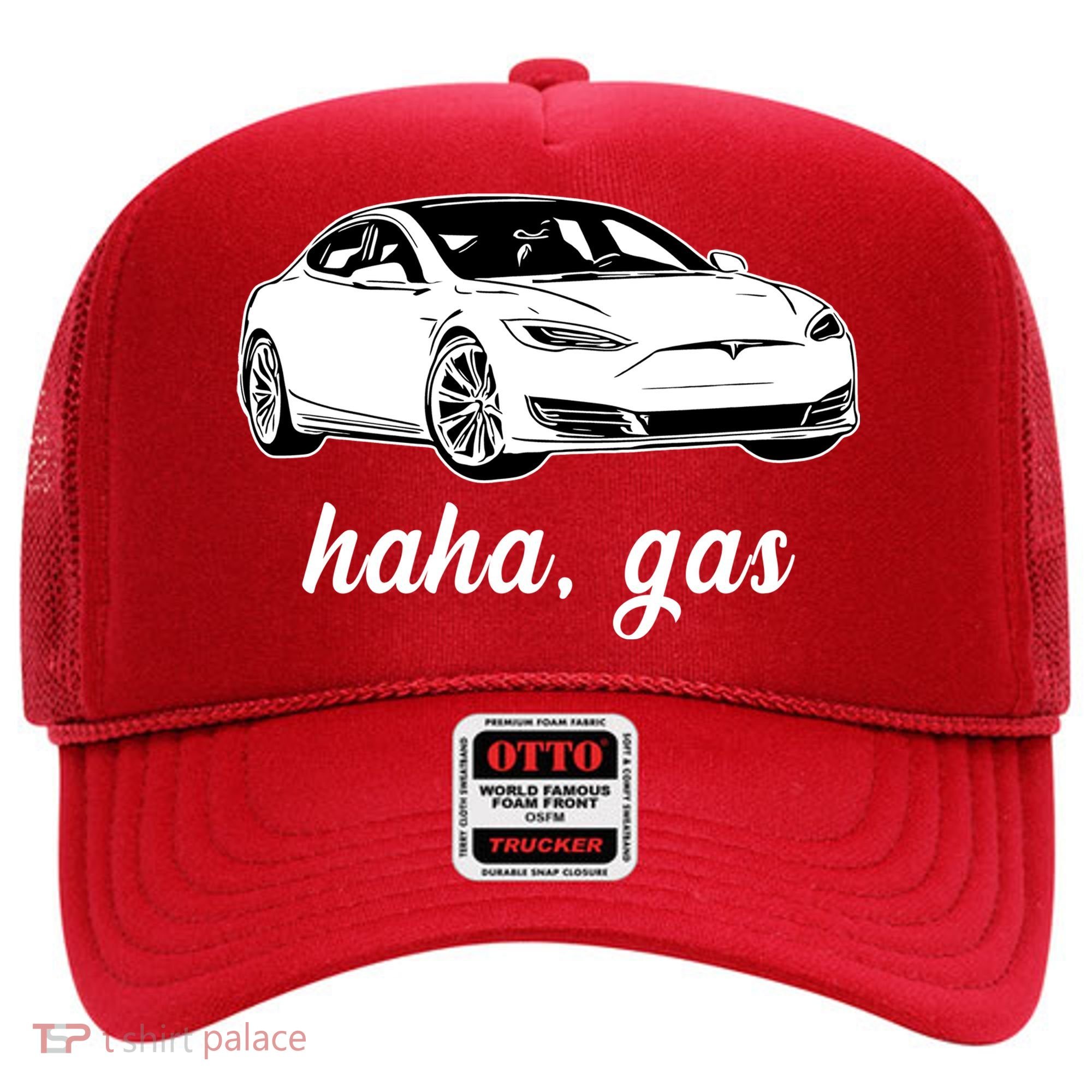 Haha Gas Electric Car Hat