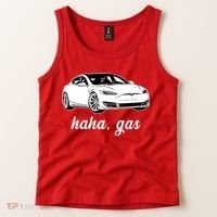 Haha Gas Electric Car Tank Top thumb 2