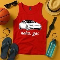 Haha Gas Electric Car Tank Top thumb 4