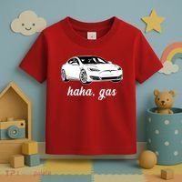 Haha Gas Electric Car Toddler T-Shirt thumb 3
