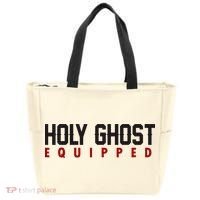 Holy Ghost Equipped Tote Bag thumb 0