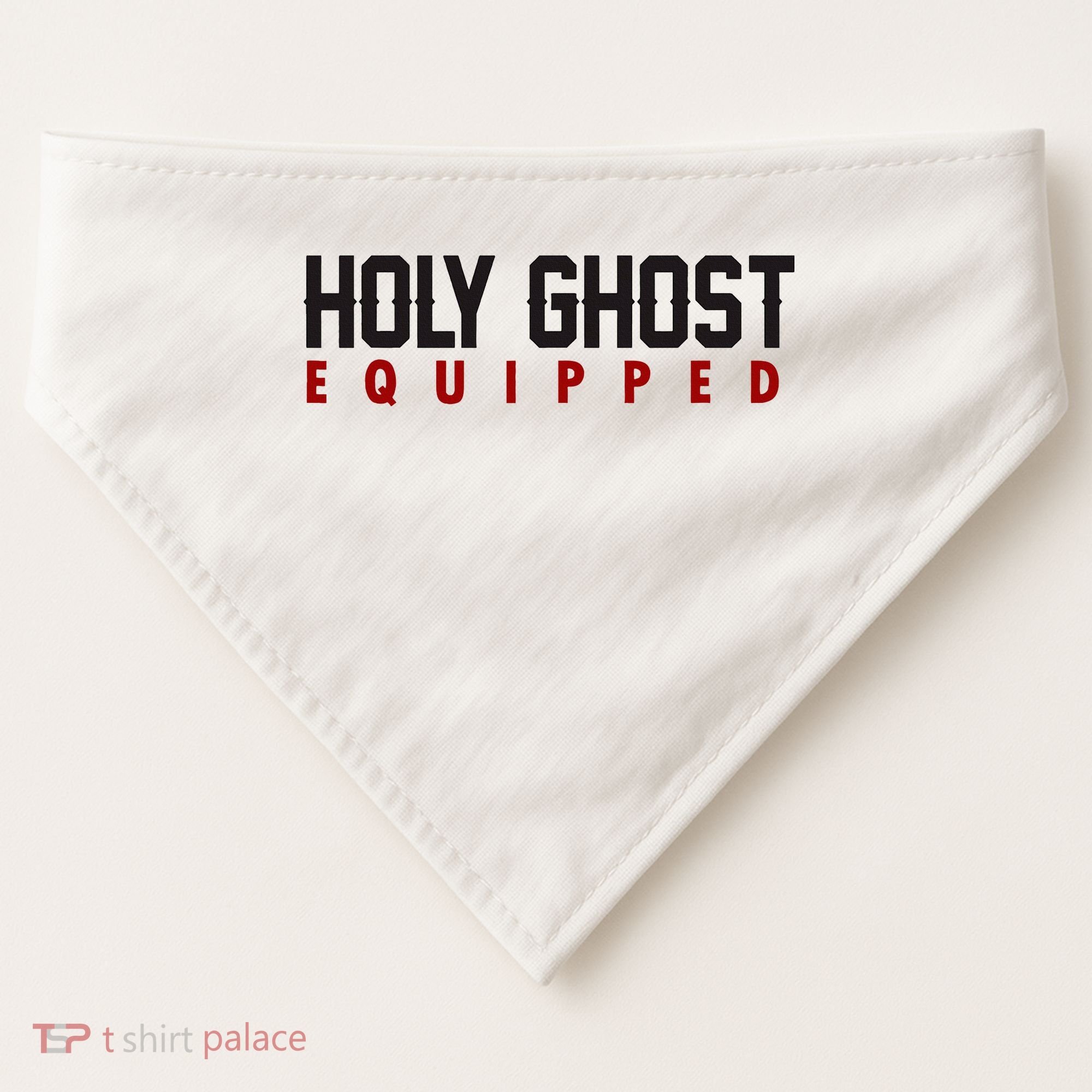 Holy Ghost Equipped USA-Made Doggie Bandana