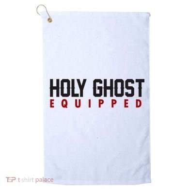 Holy Ghost Equipped Golf Towel