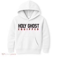 Holy Ghost Equipped Kids Hoodie thumb 0
