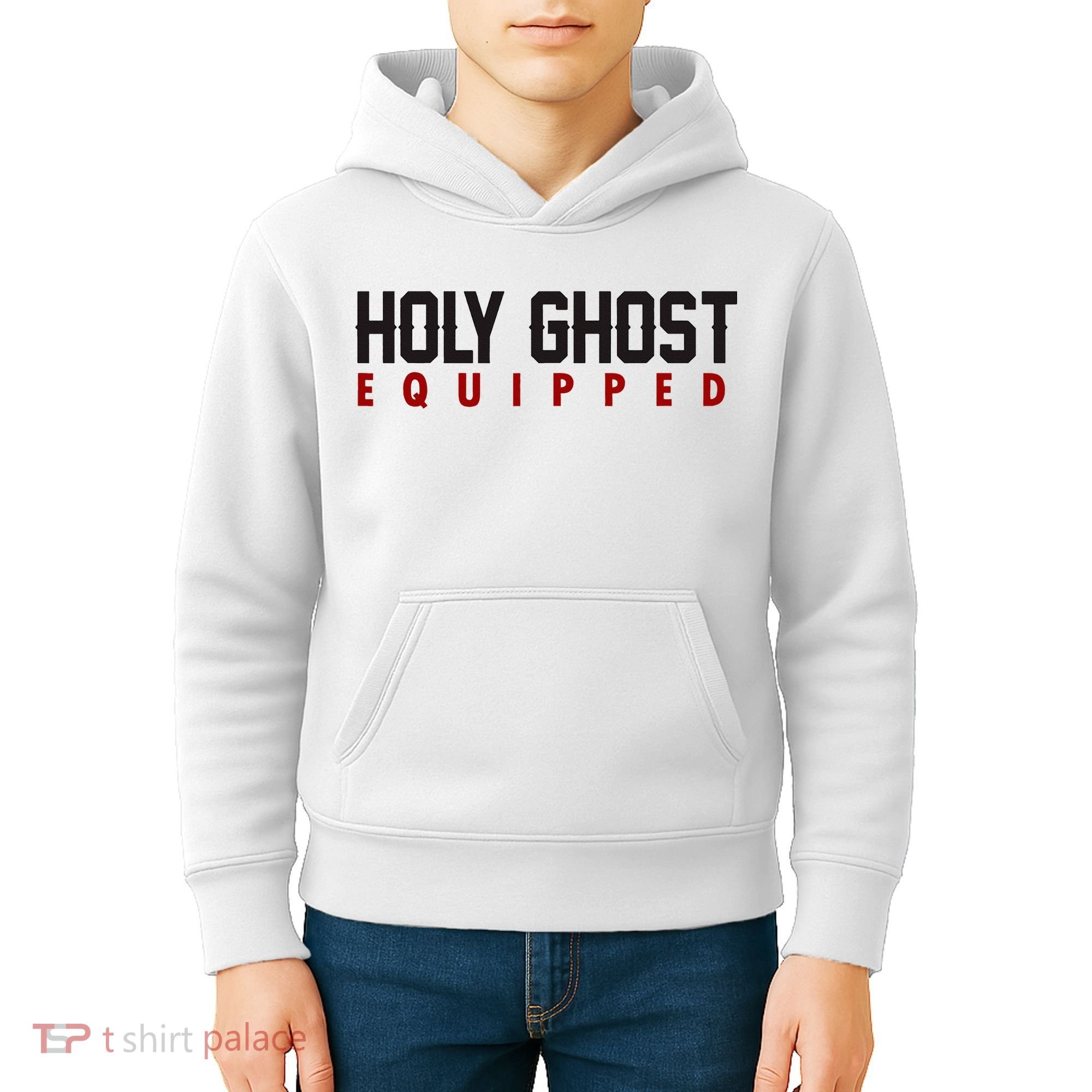 Holy Ghost Equipped Kids Hoodie