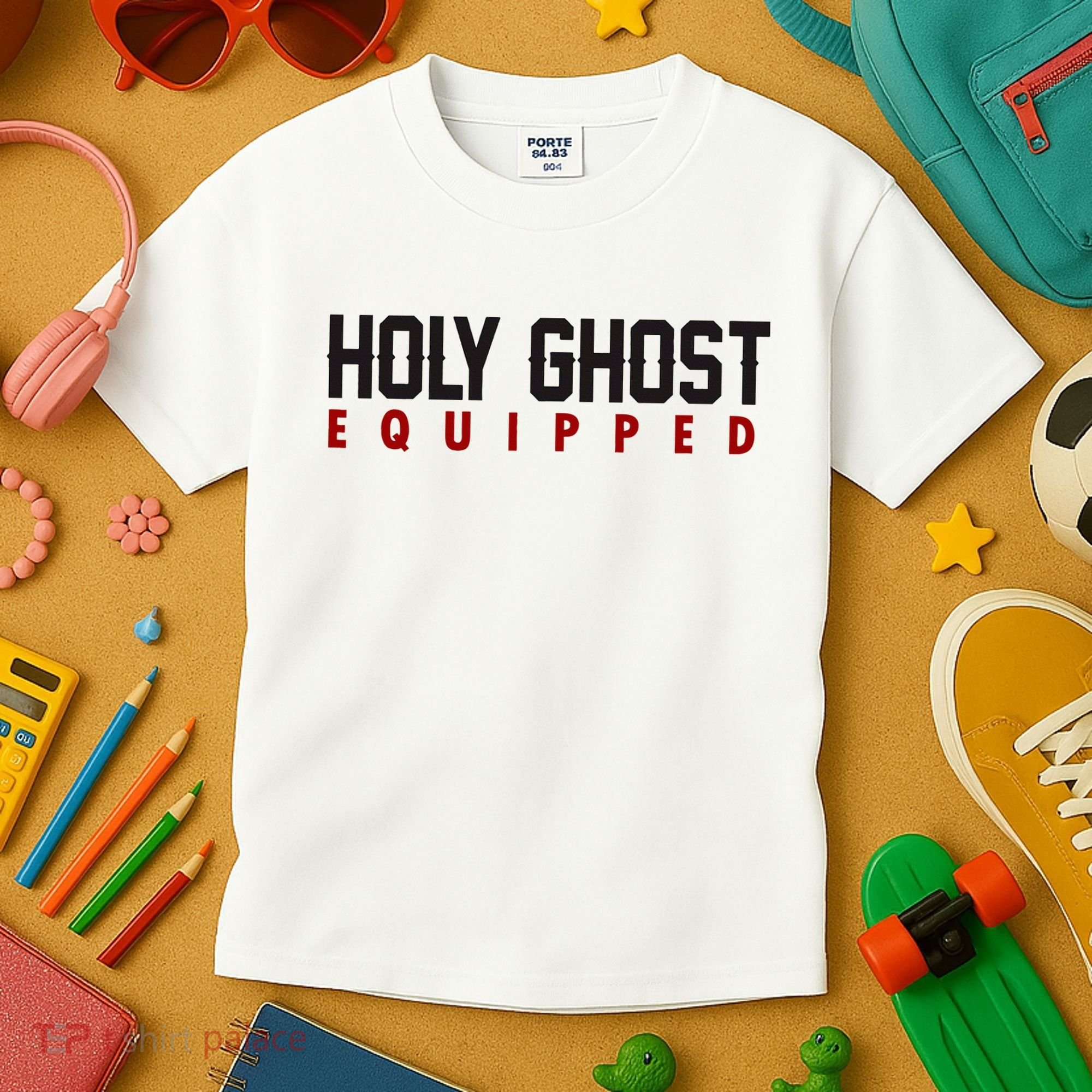 Holy Ghost Equipped Kids T-Shirt