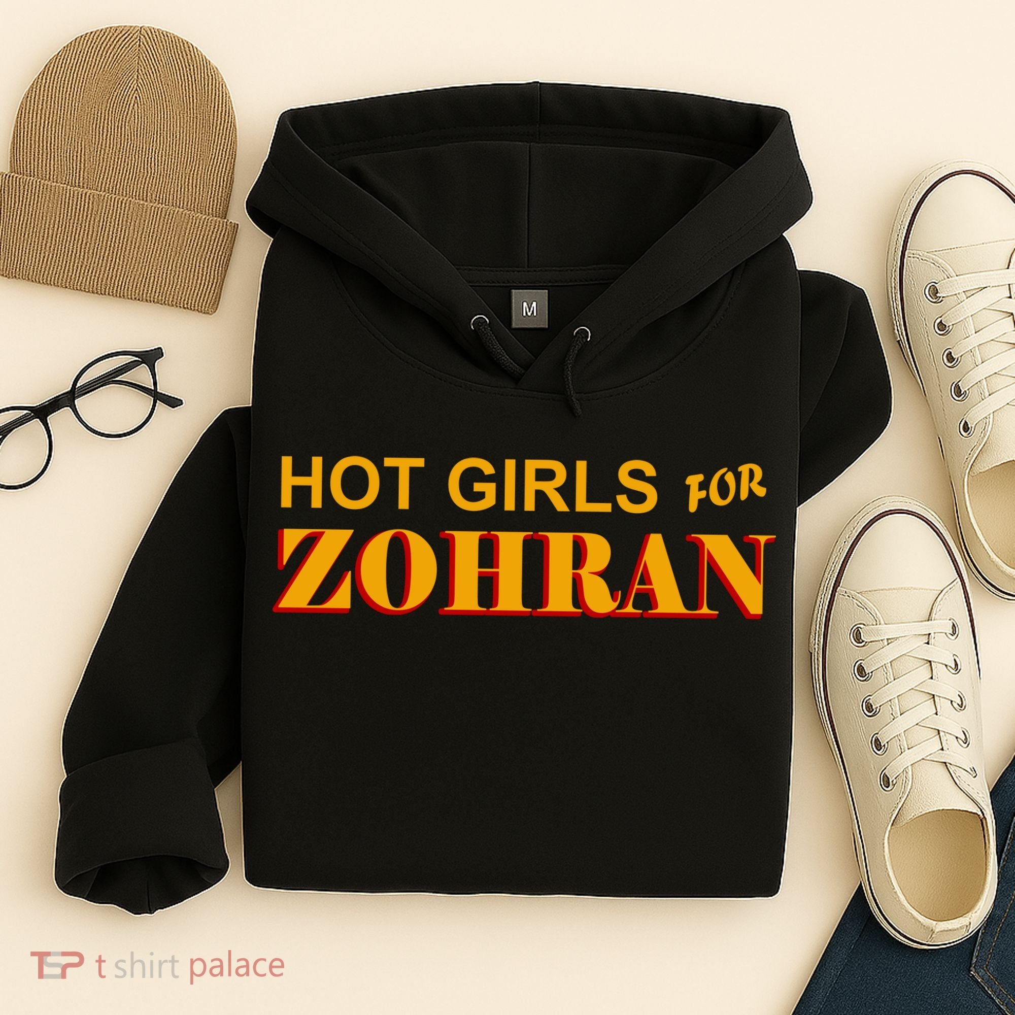 Hot Girls For Zohran Hoodie
