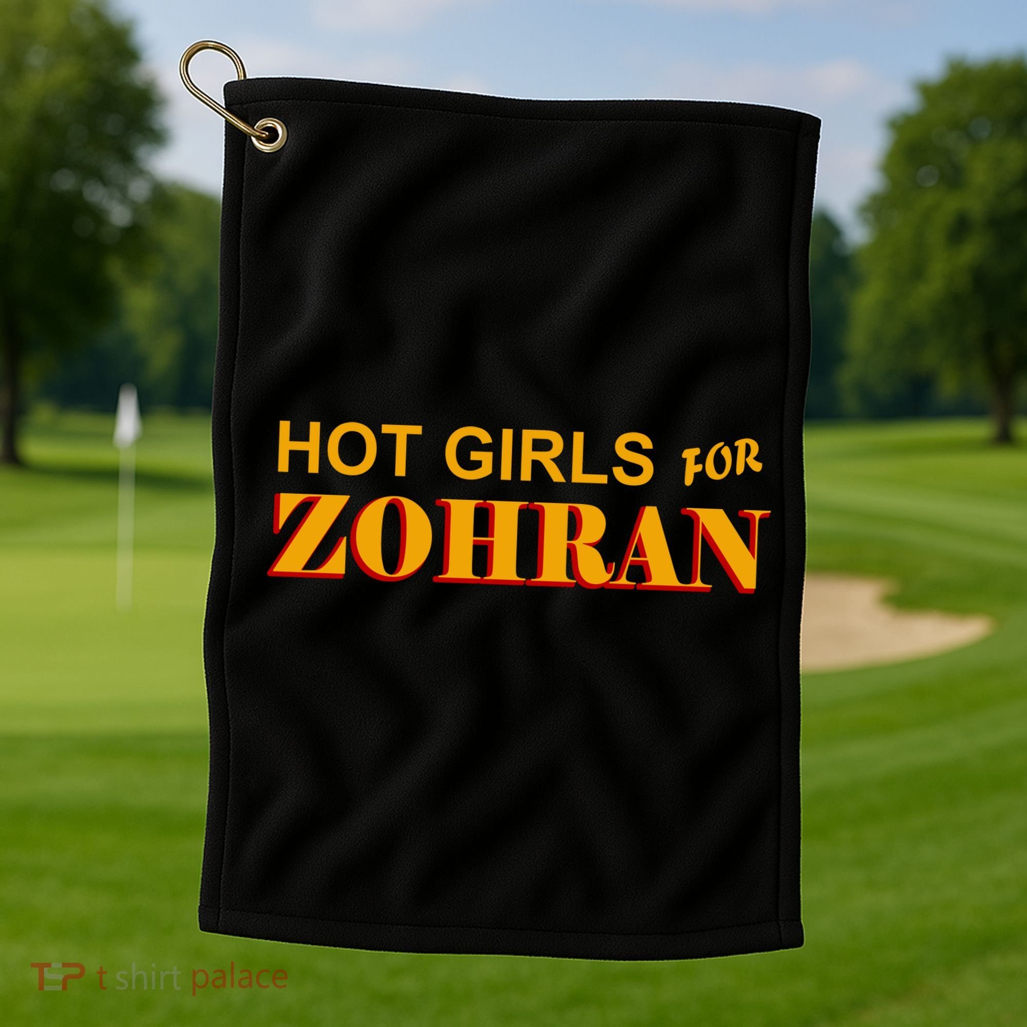 Hot Girls For Zohran Golf Towel