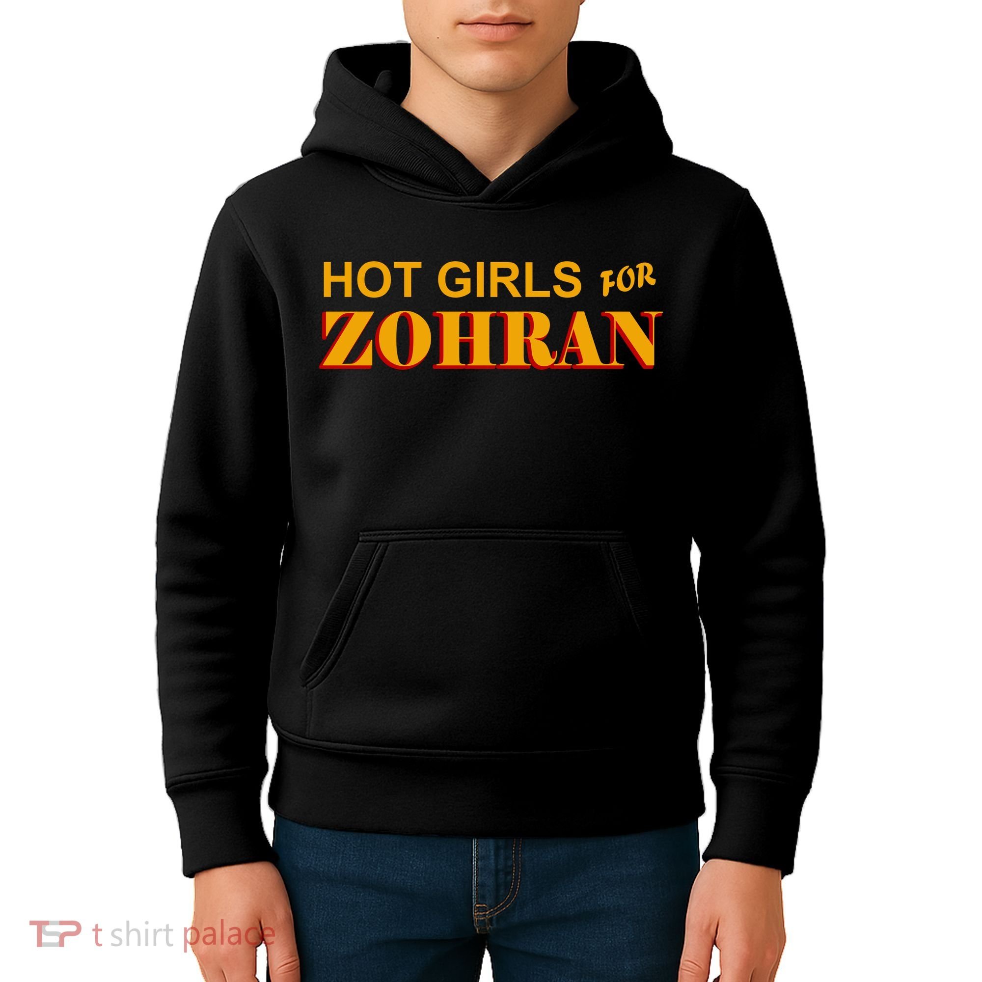 Hot Girls For Zohran Kids Hoodie
