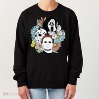 Halloween Gift Funny Halloween Horror Movie Women's Sweatshirt thumb 0