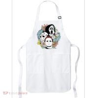 Halloween Gift Funny Halloween Horror Movie Apron thumb 0