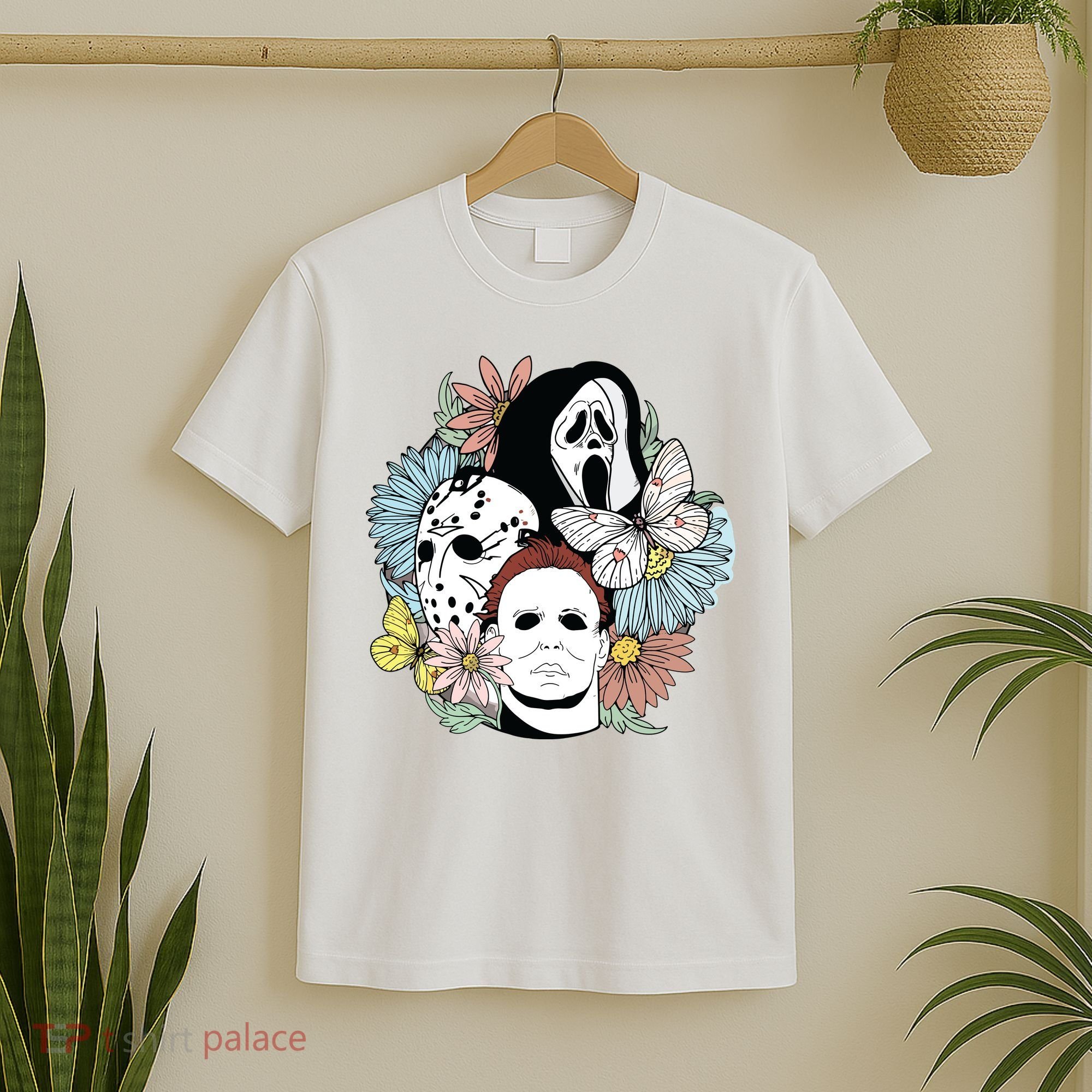 Halloween Gift Funny Halloween Horror Movie T-Shirt