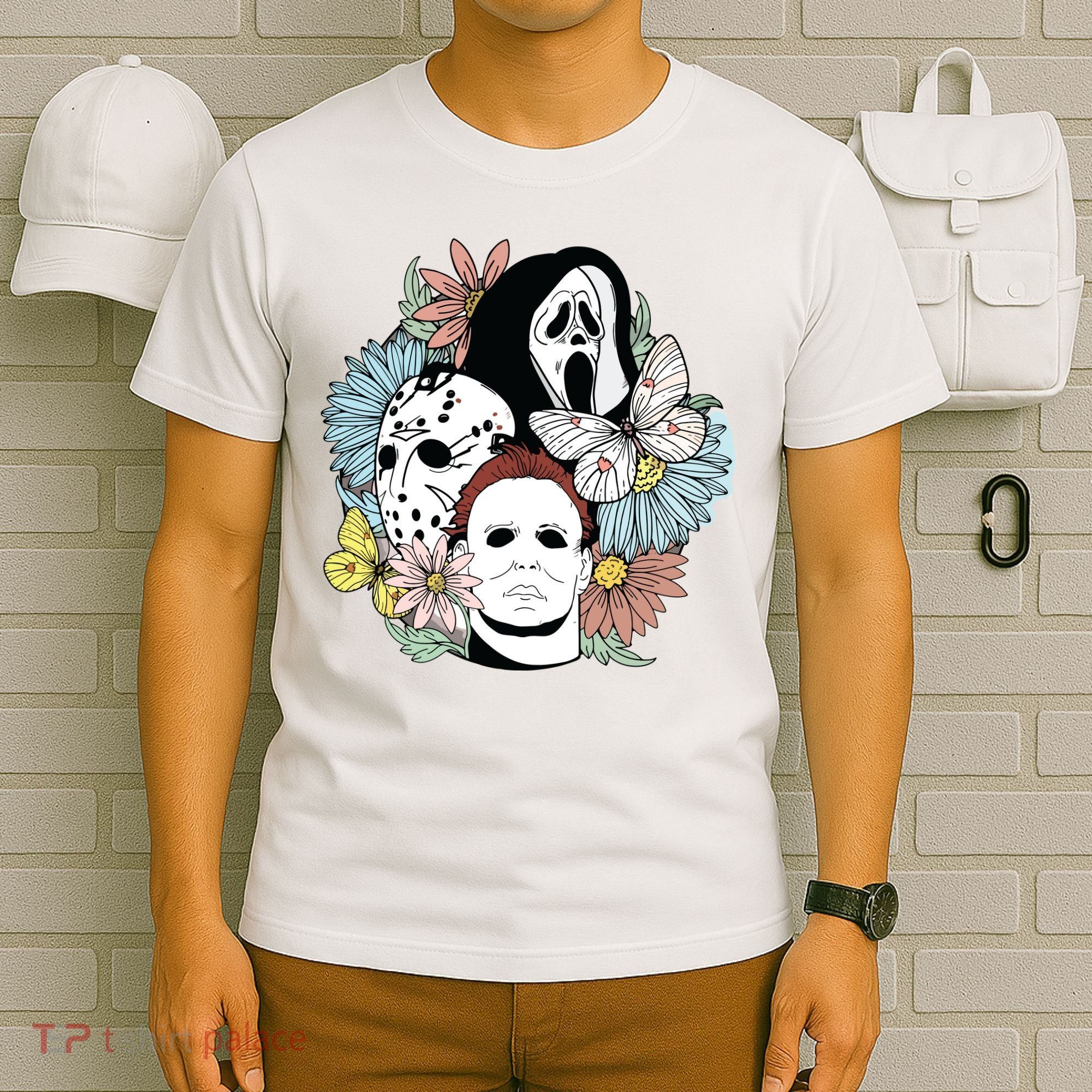 Halloween Gift Funny Halloween Horror Movie T-Shirt