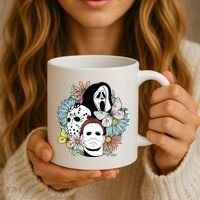 Halloween Gift Funny Halloween Horror Movie Coffee Mug thumb 3