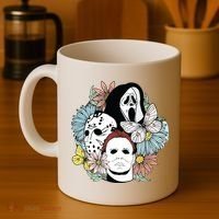 Halloween Gift Funny Halloween Horror Movie Coffee Mug thumb 4