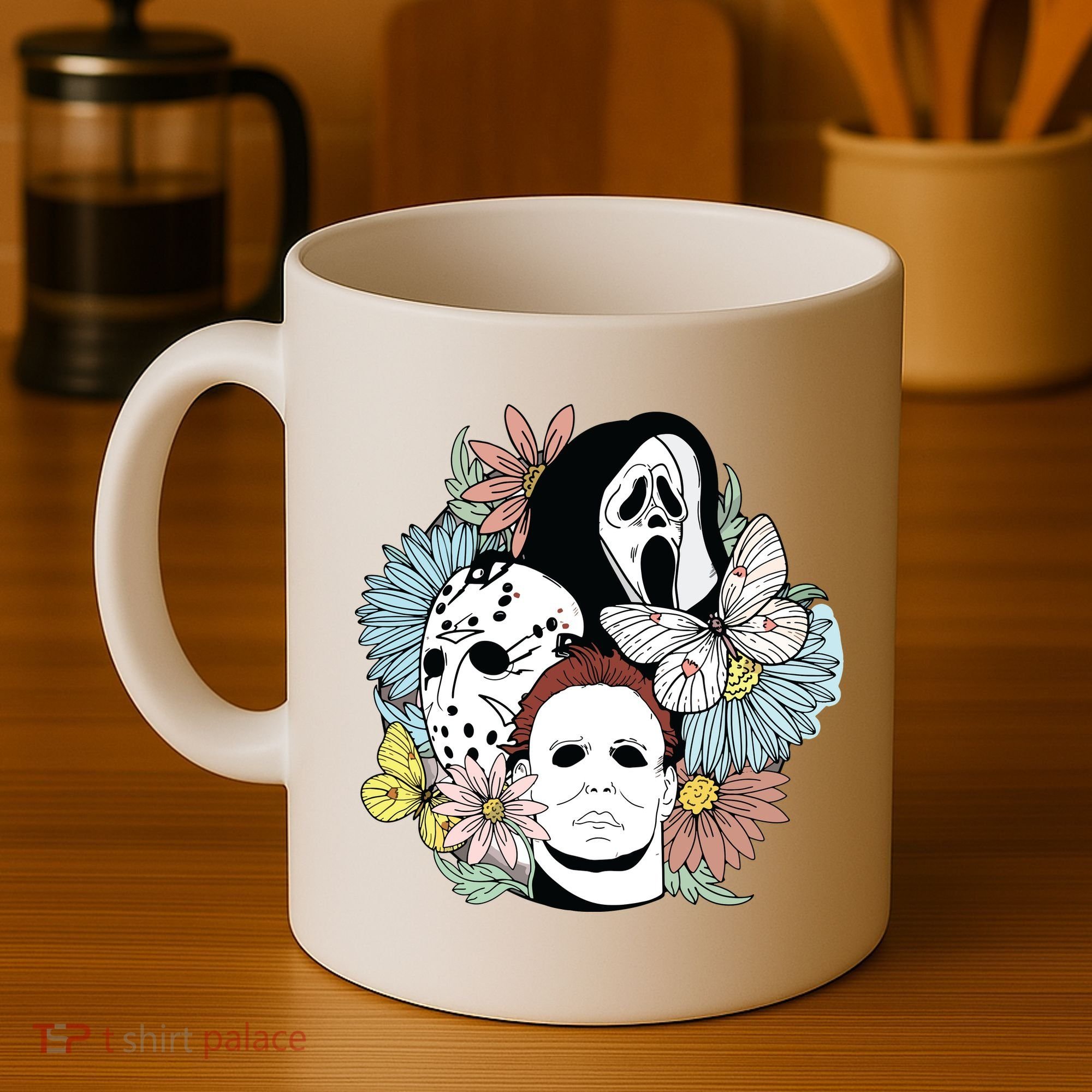 Halloween Gift Funny Halloween Horror Movie Coffee Mug