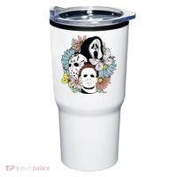 Halloween Gift Funny Halloween Horror Movie Tumbler thumb 0