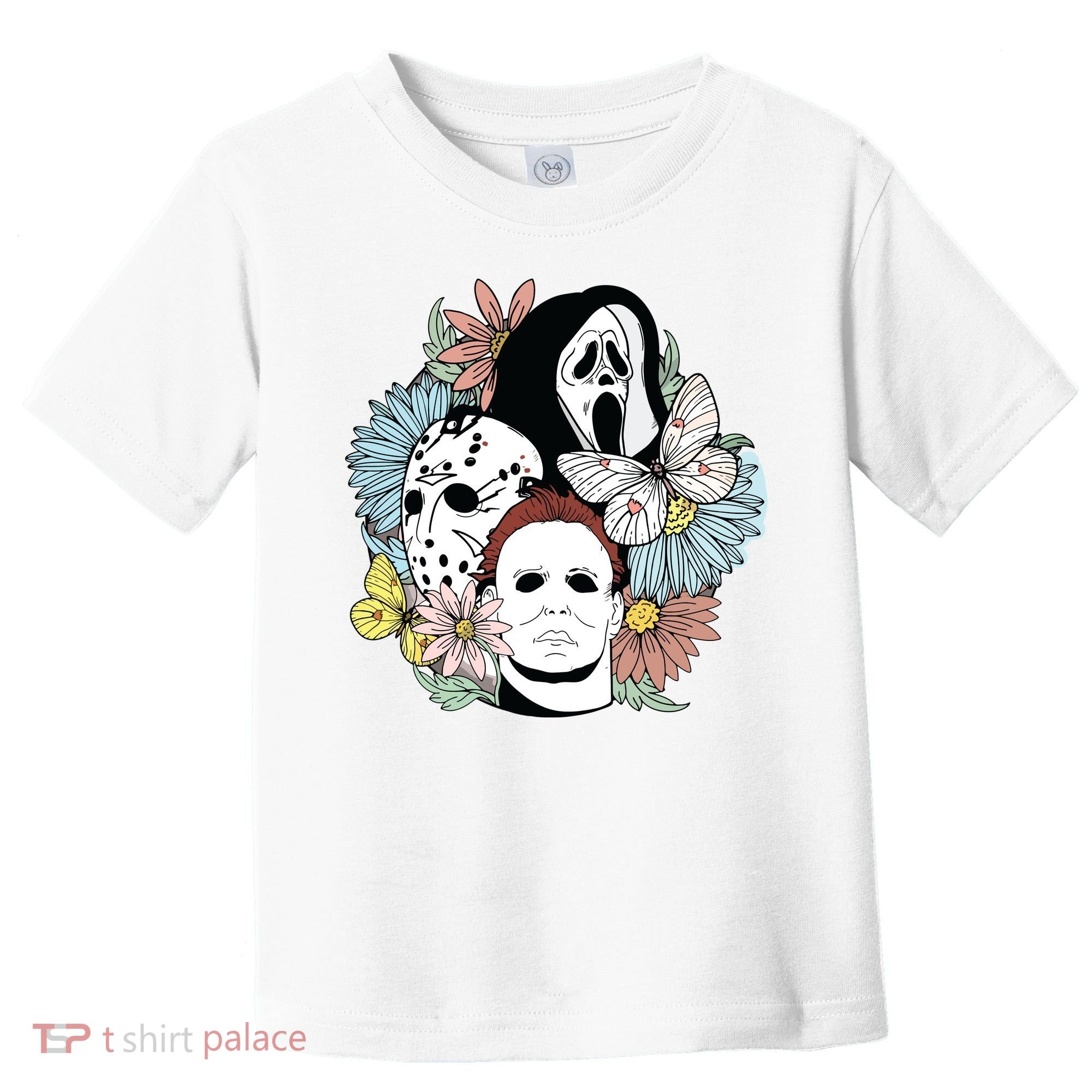 Halloween Gift Funny Halloween Horror Movie Toddler T-Shirt