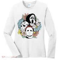 Halloween Gift Funny Halloween Horror Movie Women's Long Sleeve Shirt thumb 0