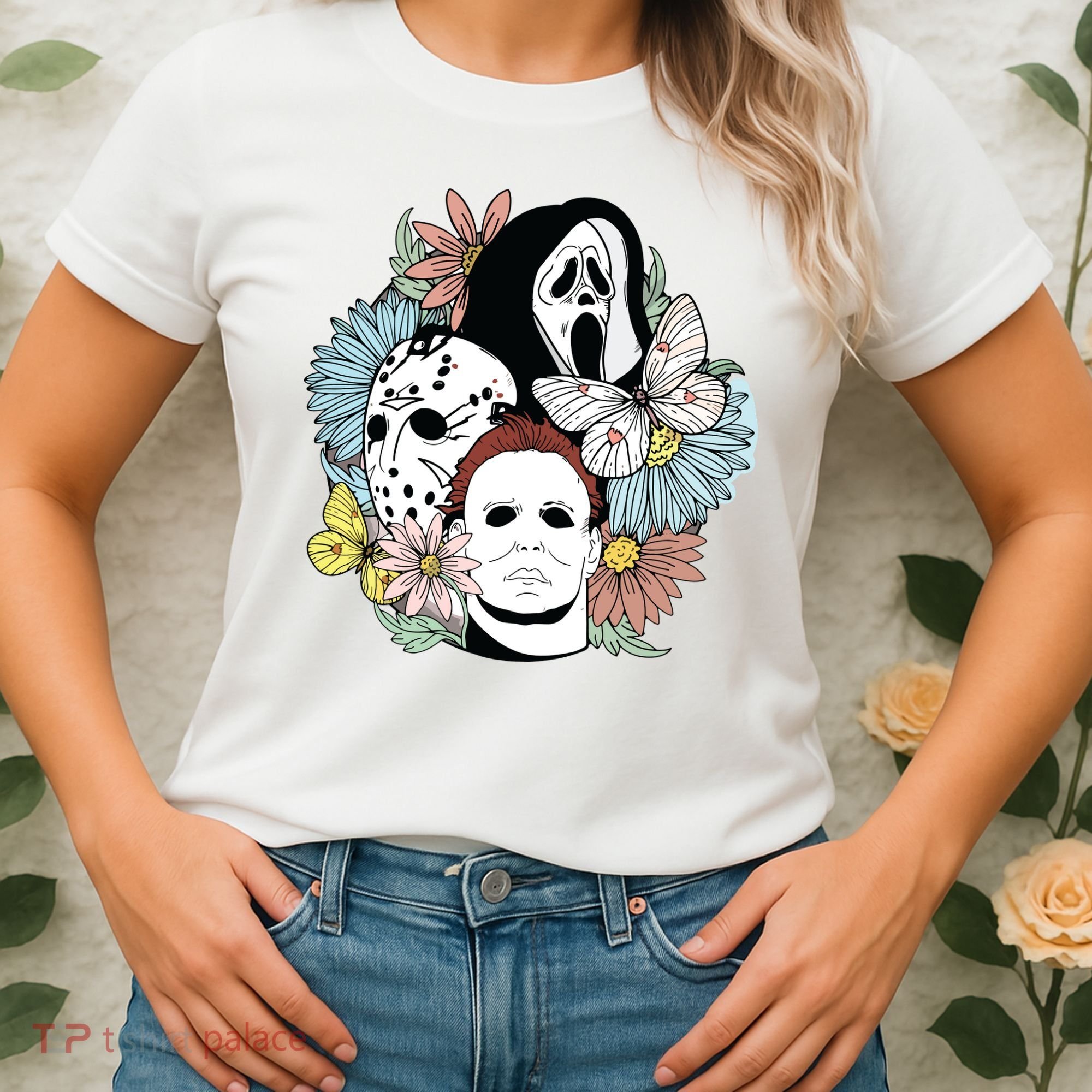 Halloween Gift Funny Halloween Horror Movie Women's T-Shirt